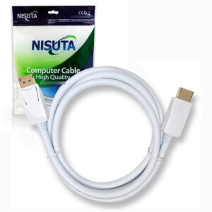 Cable NISUTA Display Port macho a HDMI 1.8m