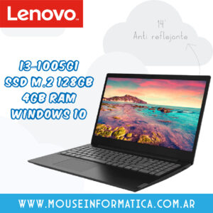 Notebook LENOVO 14" i3-10th Windows 10
