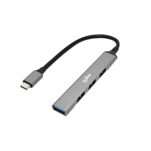 HUB Nisuta Tipo C a 4 puertos USB hembra - UH044C